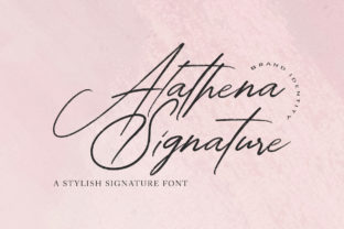 Alathena Signature: A Handwritten Font for Editorial Elegance
