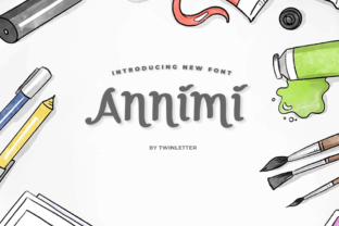 Annimi: A Bouncy Handwritten Font for Modern Web Design