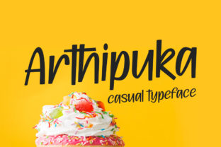 Arthipuka: A Charming Handwritten Font for Web Design