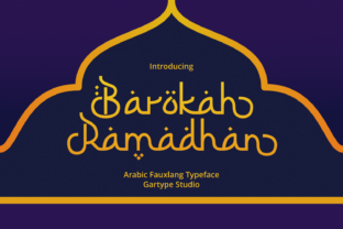 Barokah Ramadhan: A Script Font for Polished Branding