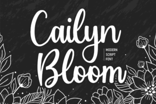 Cailyn Bloom: A Script Font for Elegant Publishing