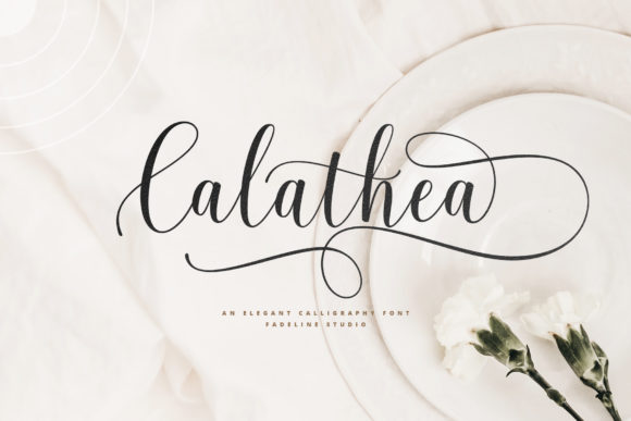 Calathea: A Versatile Script Font for Editorial Design