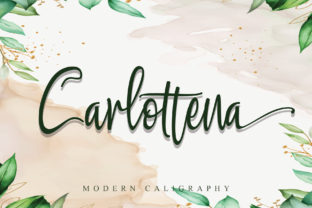 Carlottena: A Handwritten Font for Elegant Editorial Design