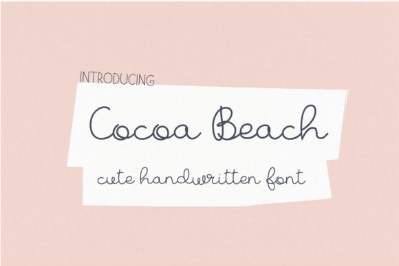 Cocoa Beach: The Perfect Font for Engaging Campaigns