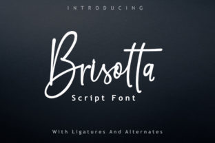 Discover Brisotta: A Handwritten Font for Web Design