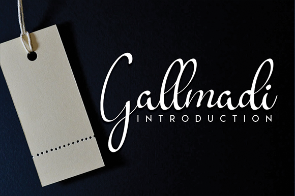 Discover Gallmadi: A Handwritten Font for Modern Web Design