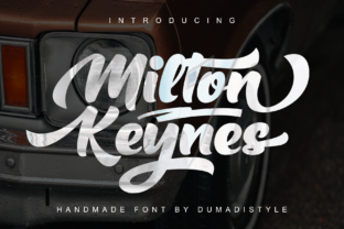 Discover Milton Keynes: A Modern Handwritten Font for Editors