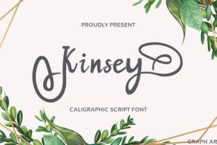 Discover the Charm of Kinsey: A Hand-Lettered Font for Crafters