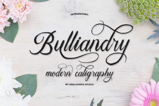 Discovering Bulliandry: A Handwritten Font for Elegant Design