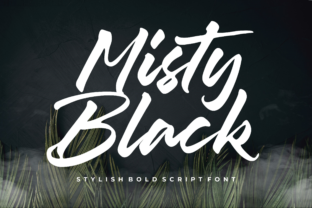 Discovering Misty Black: A Font for Editorial Elegance