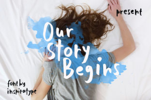 Discovering Our Story Begins: A Perfect Font for Editorial Design