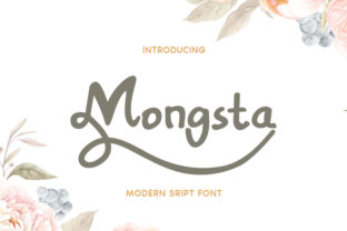 Elevate Your Brand with Mongsta: A Magical Handwritten Font
