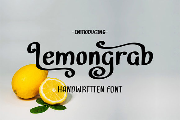 Enhance Your Brand with Lemongrab: A Unique Handwritten Font