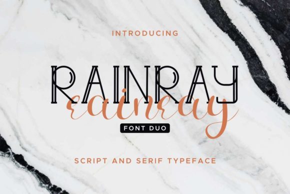 Enhance Your Brand with Rainray: A Versatile Duo Font