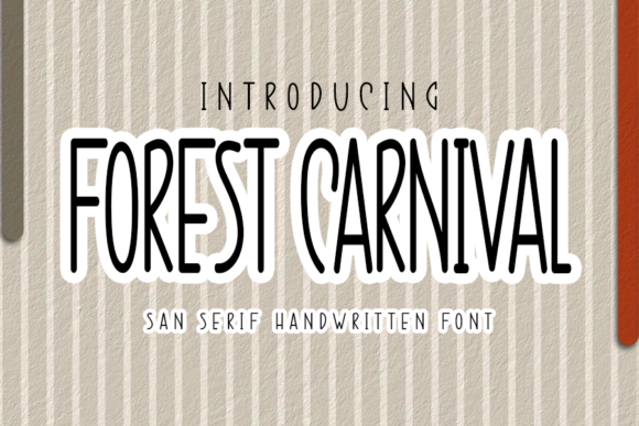 Enhance Your Campaign with the Elegant Forest Carnival Font