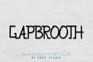 Gapbrooth: A Friendly Handwritten Font for Engaging Visuals