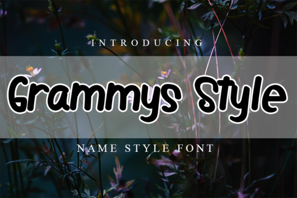 Grammys Style: A Handwritten Font for Editorial Charm