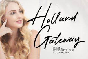 Holland Gateway: A Handwritten Font for Elegant Web Design