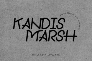 Kandis Marsh: A Charming Font for Creative Campaigns