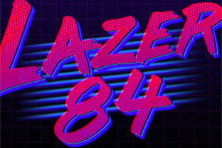 Lazer 84: A Retro Brush Font for Creative Branding