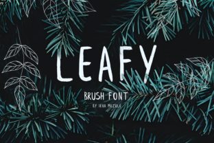 Leafy: A Fun, Handwritten Font for Engaging Brand Content