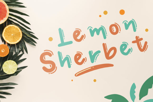 Lemon Sherbet: A Handwritten Font for Creative Web Design