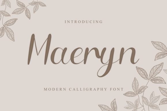Maeryn: The Handwritten Font for Elegant Campaigns