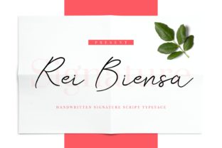 Rei Biensa: A Handwritten Font for Elegant Campaigns