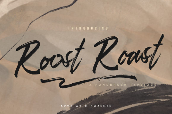 Roost-Roast: A Handwritten Font for Creative Web Design