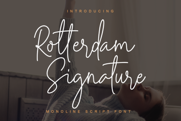 Rotterdam Signature: A Stylish Font for Creative Branding