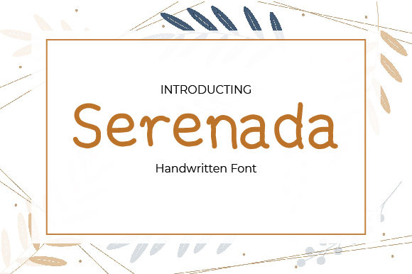 Serenada: A Charming Handwritten Font for Editorial Design