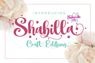 Shabilla: A Versatile Script Font for Creative Projects