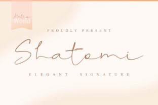 Shatomi: Elevate Your Campaign with a Versatile Handwritten Font