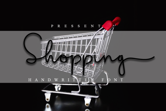 Shopping: A Casual, Fun Handwritten Font for Creative Projects