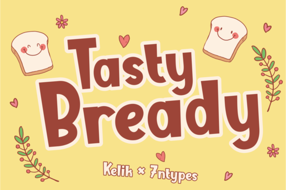 Tasty Bready: A Handwritten Font for Polished Branding