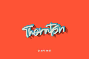 Thornton: A Handwritten Font for Elegant Editorial Design