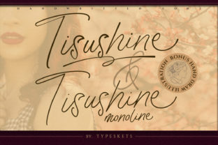 Tisushine: A Handwritten Font for Modern Web Design
