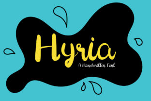 Transform Your Brand with Hyria: A Charming Handwritten Font
