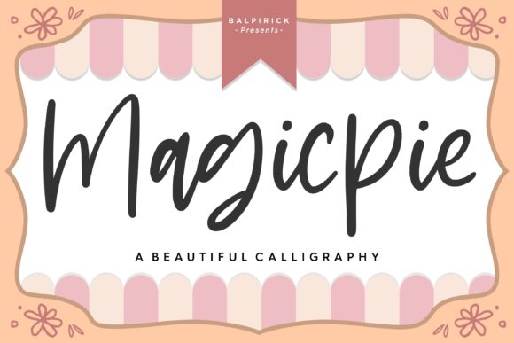 Transform Your Brand with Magicpie: A Playful Handwritten Font