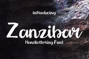 Zanzibar: A Casual and Fun Handwritten Font for Branding